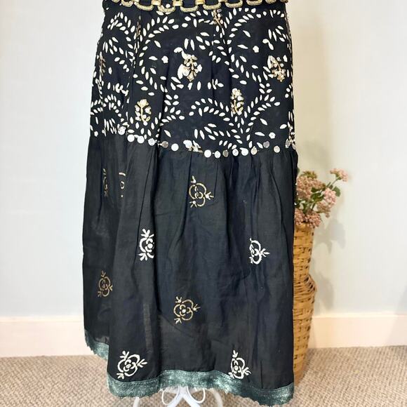The perfect fairy vintage y2k black midi skirt - Picture 4 of 7